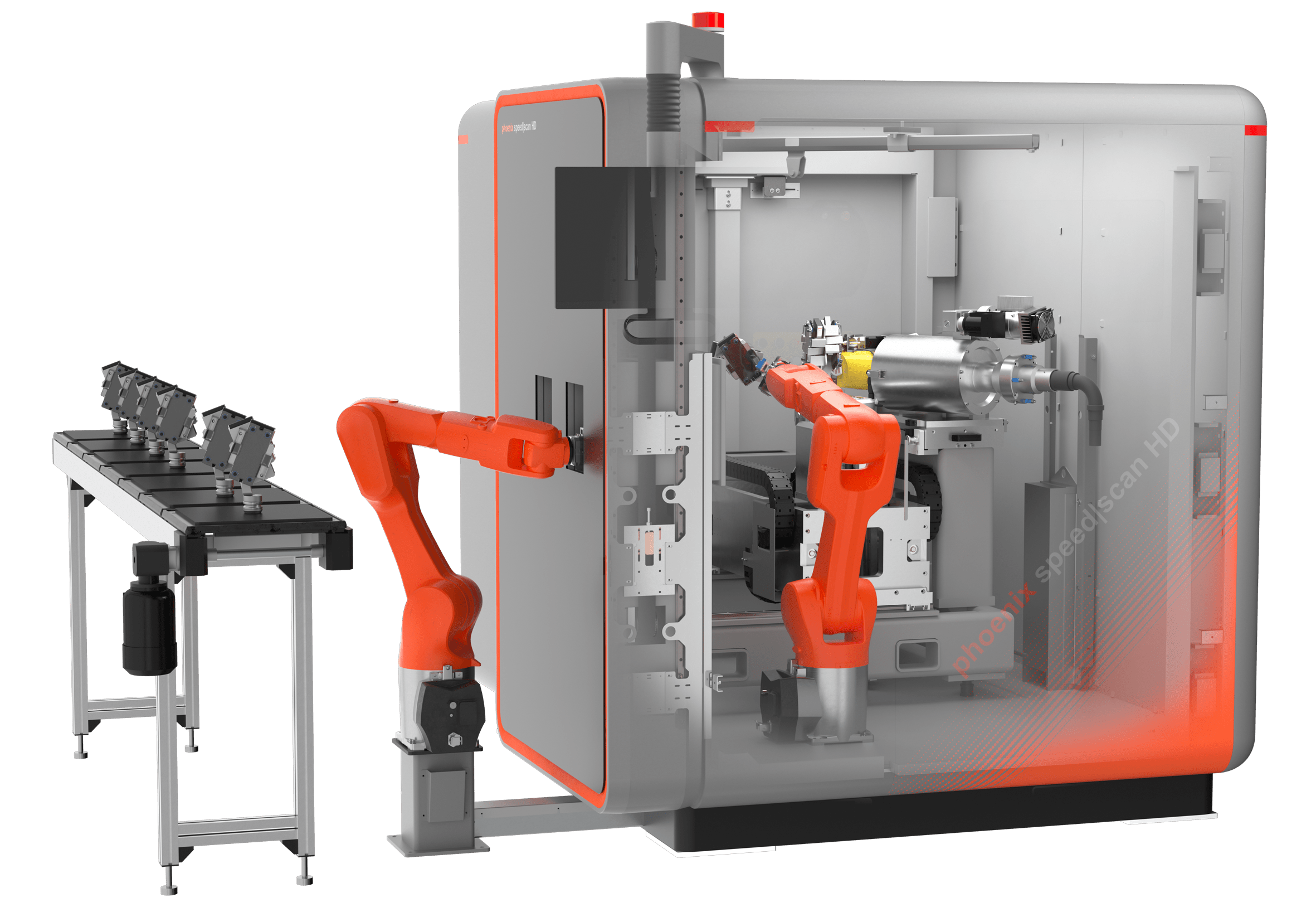 Phoenix SpeedscanHD inline microCT scanner